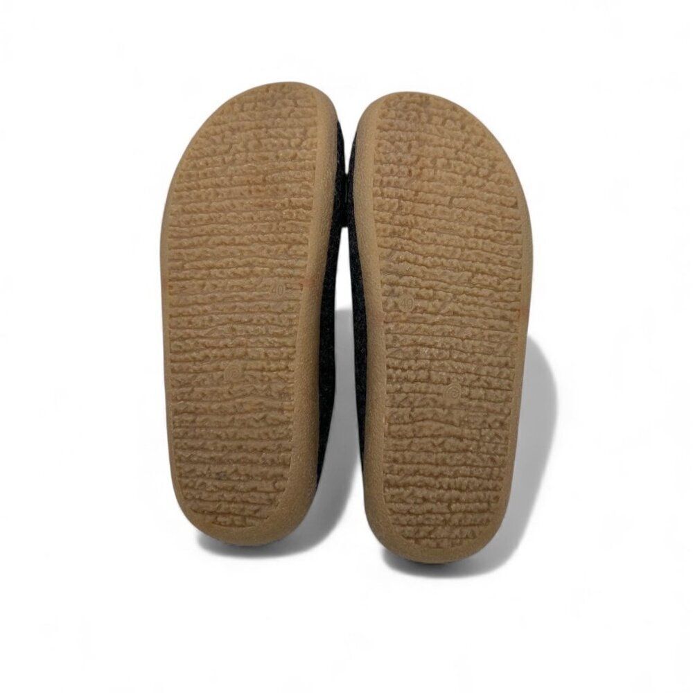 Sanita $149 Lodge Supportive Slide Unisex Wool Felt Slipper EU 40 Indoor Outdoor - Picture 12 of 13